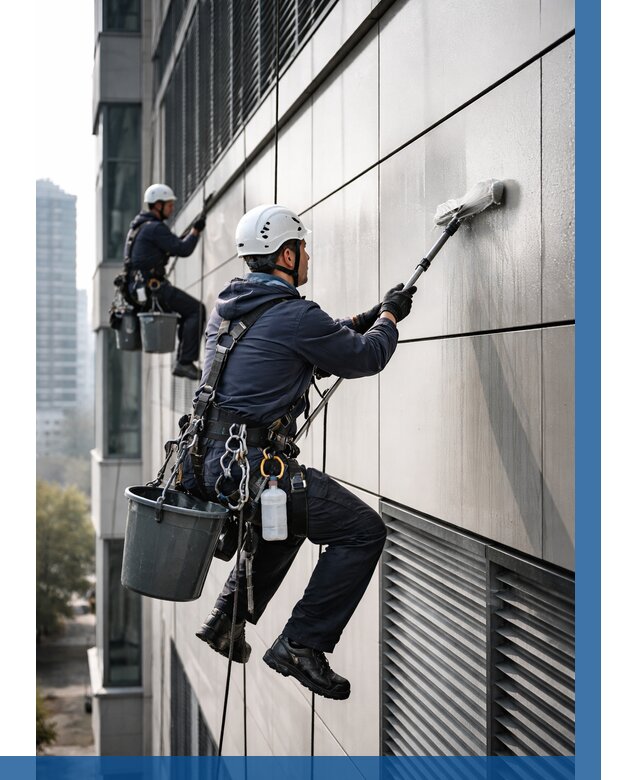 Мойка вентилируемого фасада в Крымске от 259 р. | ВЫСОТНИК-Крм