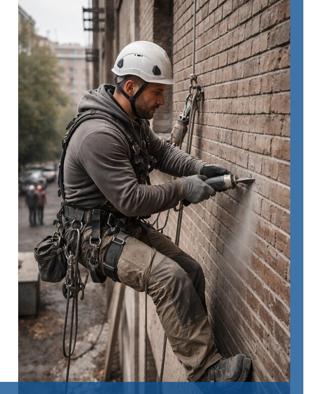 Расшивка кирпичных швов в Крымске от 622 р. | ВЫСОТНИК-Крм