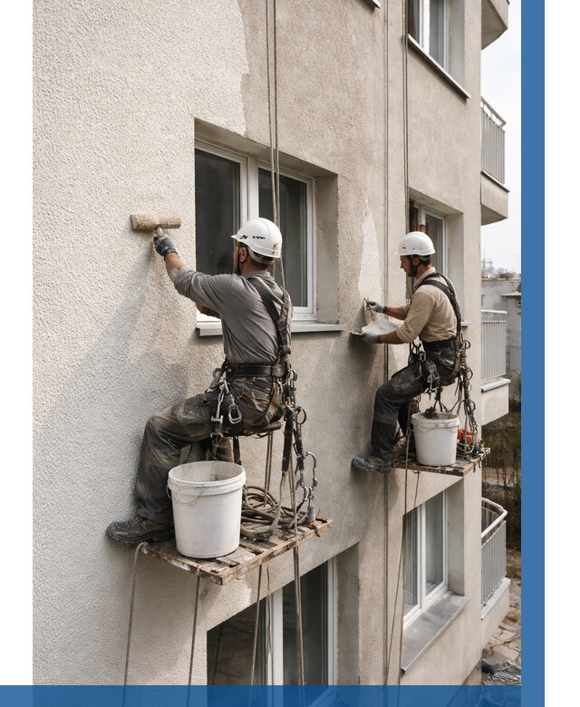 Нанесение короеда на фасад в Крымске от 466 р. | ВЫСОТНИК-Крм