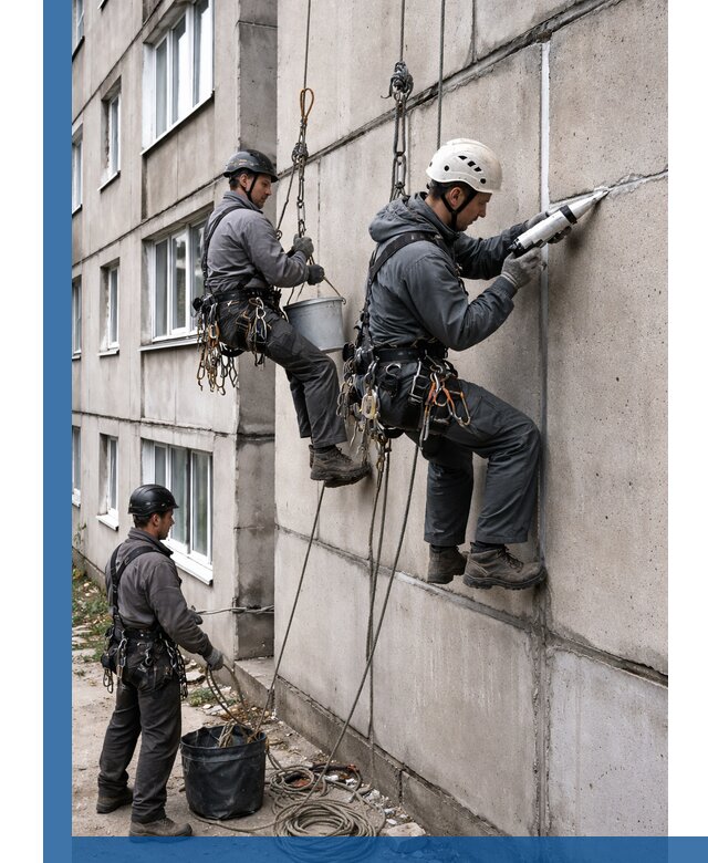 Герметизация межпанельных швов в Крымске с гарантией герметичности