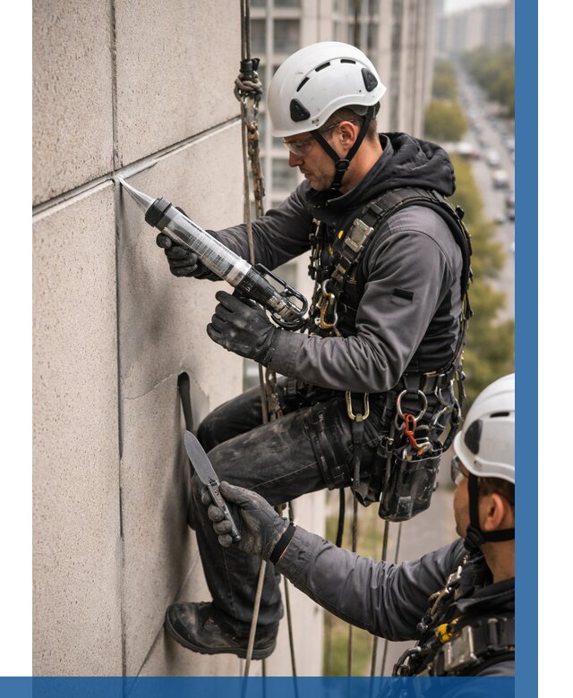 Первичная герметизация швов в Крымске от 622 р. | ВЫСОТНИК-Крм