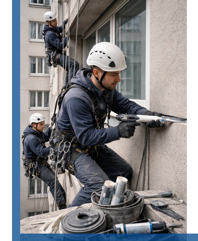 Герметизация швов лоджии в Крымске профессионально и надежно