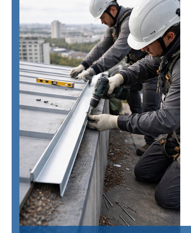 Монтаж капельника на кровле в Крымске с гарантией качества