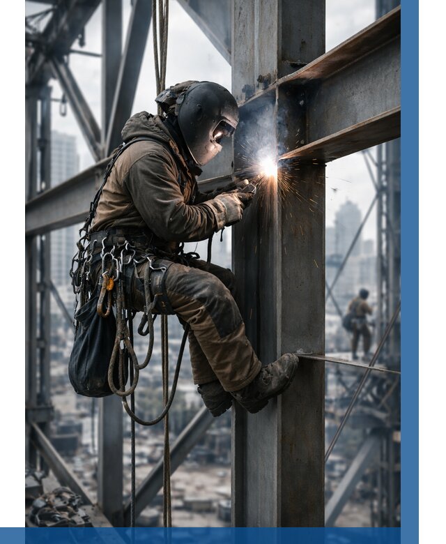 Высотные сварочные работы в Крымске от 3627 р. | ВЫСОТНИК-Крм