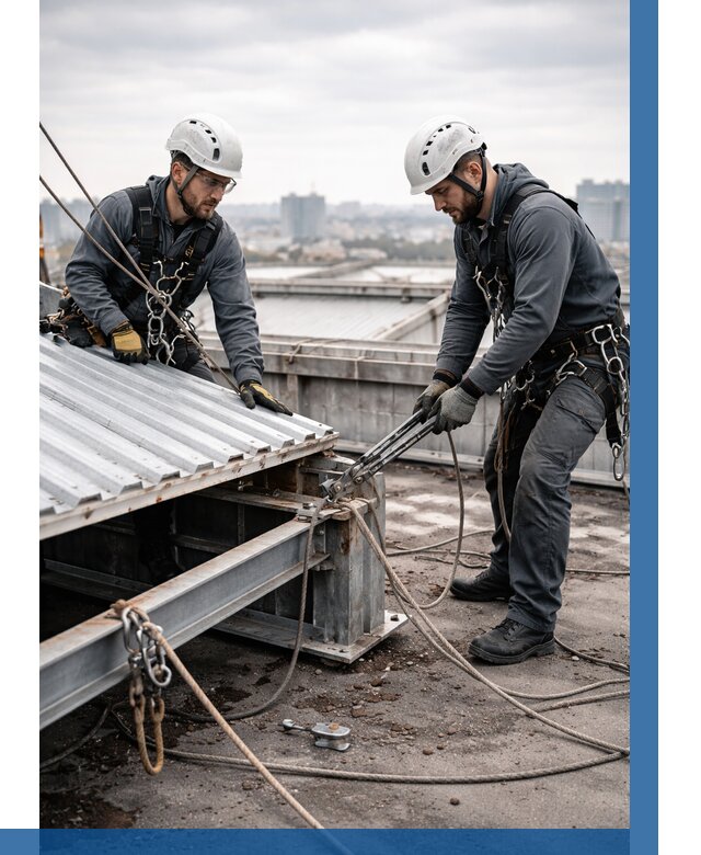 Демонтаж крышной установки в Крымске от 88086 р. | ВЫСОТНИК-Крм