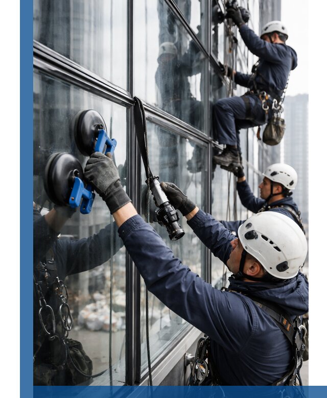 Радиусное остекление фасадов под ключ в Крымске с гарантиями