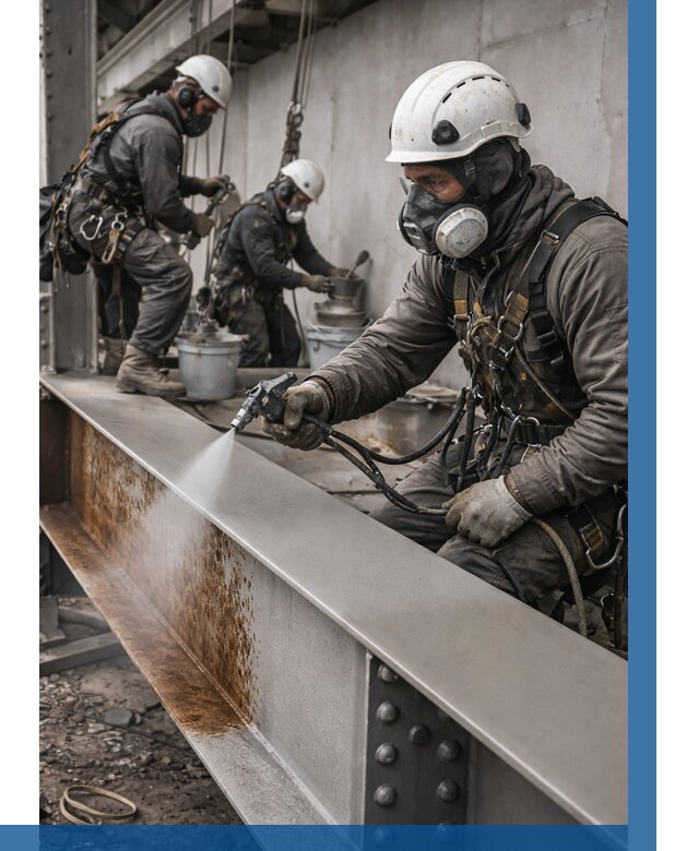 Антикоррозионная покраска металла в Крымске от 725 р. | ВЫСОТНИК-Крм