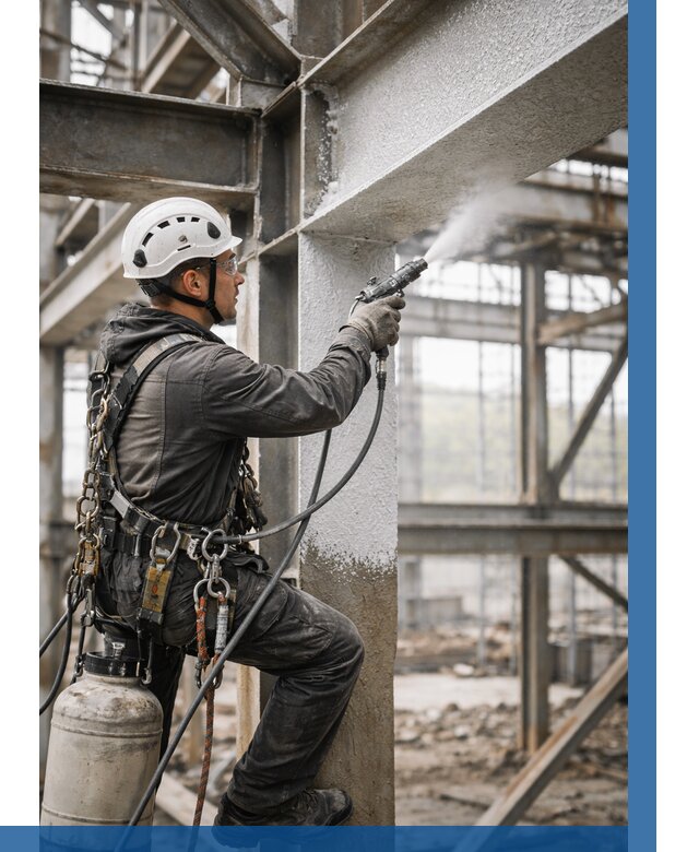 Огнезащита металлоконструкций от 777 р. | ВЫСОТНИК-Крм в Крымске