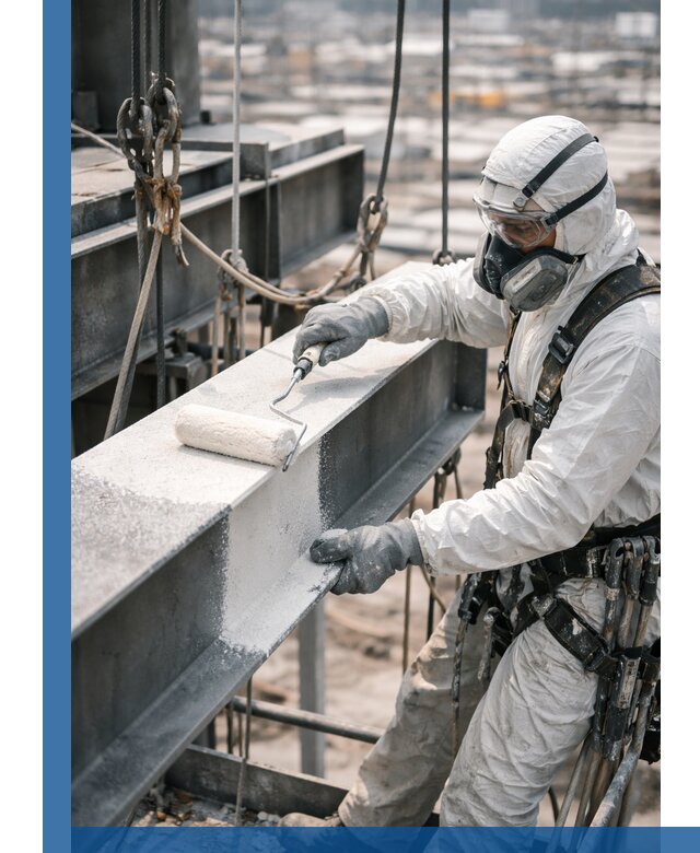 Профессиональная огнезащитная обработка металлоконструкций в Крымске