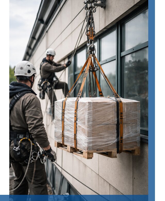 Подъем груза на высоту в Крымске от 3109 р. | ВЫСОТНИК-Крм