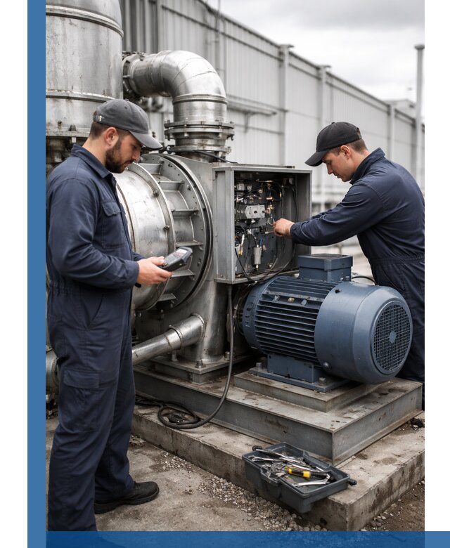 Техническое обслуживание промышленного оборудования в Крымске
