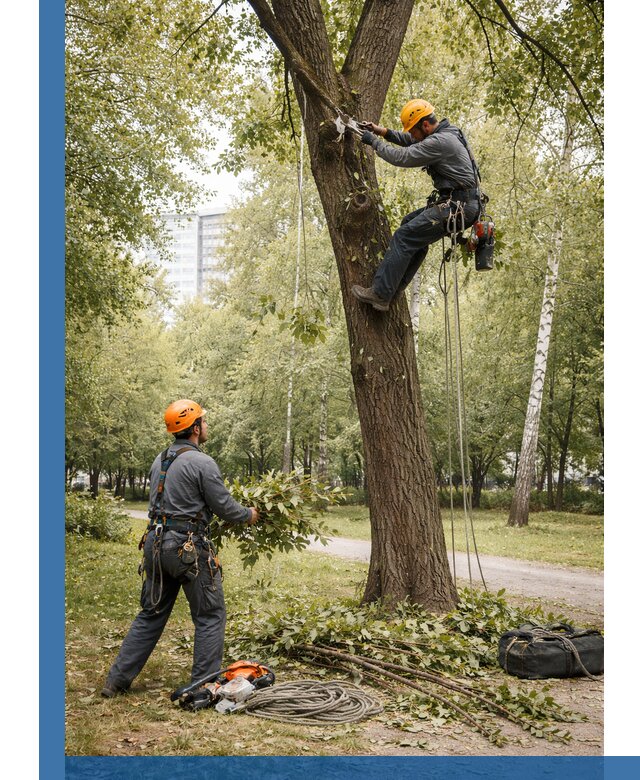 Санитарная обрезка деревьев в Крымске, профессионально и безопасно