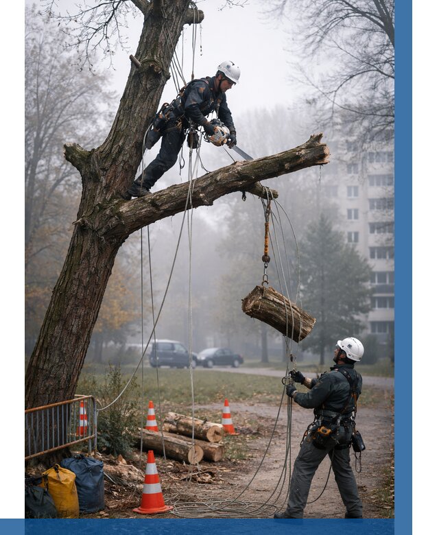 Удаление аварийных деревьев в Крымске от 15545 р. | ВЫСОТНИК-Крм