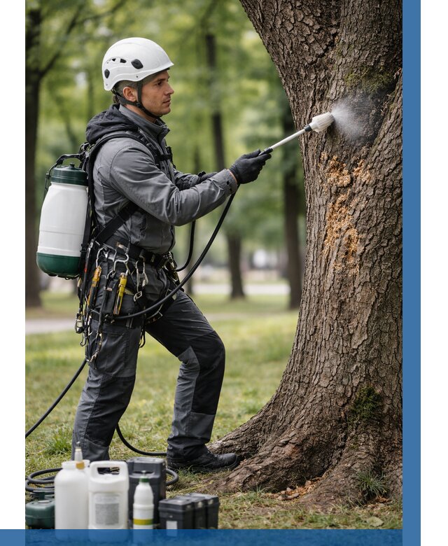 Обработка деревьев от вредителей в Крымске от 4663 р. | ВЫСОТНИК-Крм