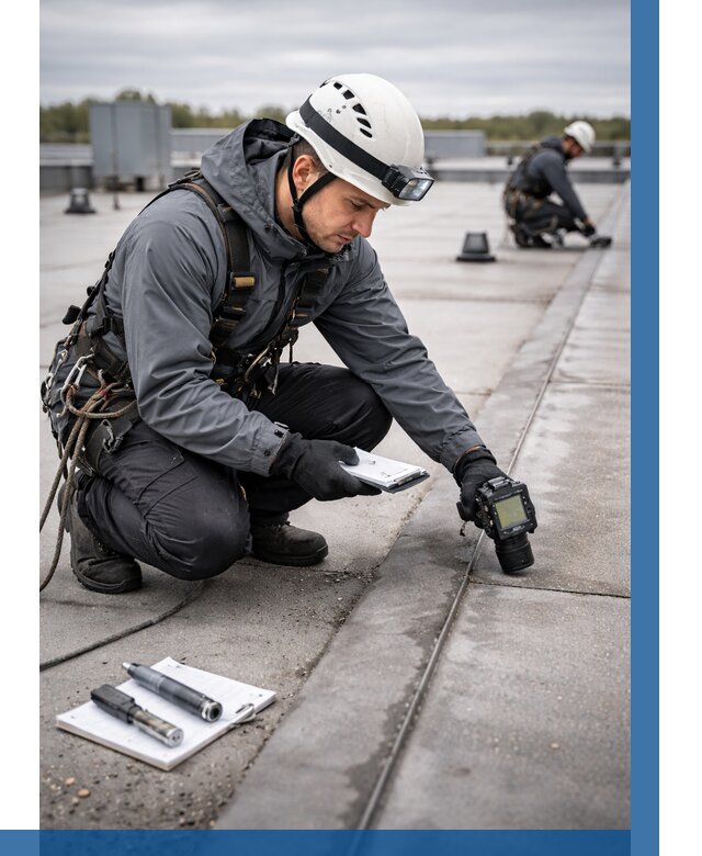 Обследование кровли на протечки в Крымске от 4663 р. | ВЫСОТНИК-Крм